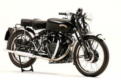 Vintage Black мотоцикл