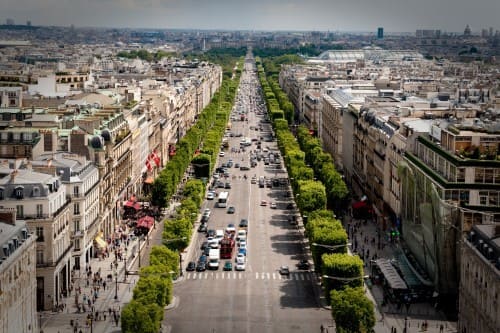 Avenue des Champs-Élysées париж самые дорогие улицы в мире